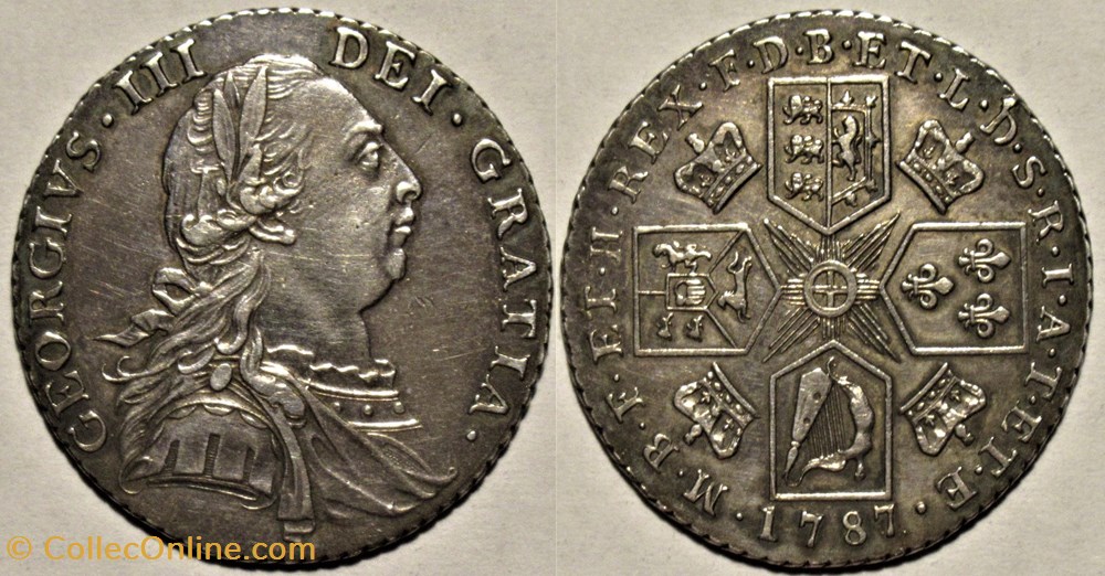 George III - 1 Shilling 1787 - United Kingdom of Great Britain monnaies monde royaume george iii 1 shilling 1787 united kingdom of great britain
