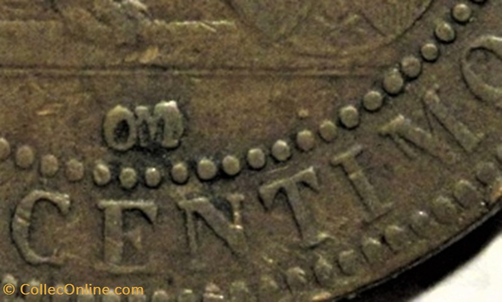 1870 - 10 Centimos - Gobierno Provisional - Contemporary counterfeit 4 monnaies monde espagne 1870 10 centimos gobierno provisional contemporary counterfeit