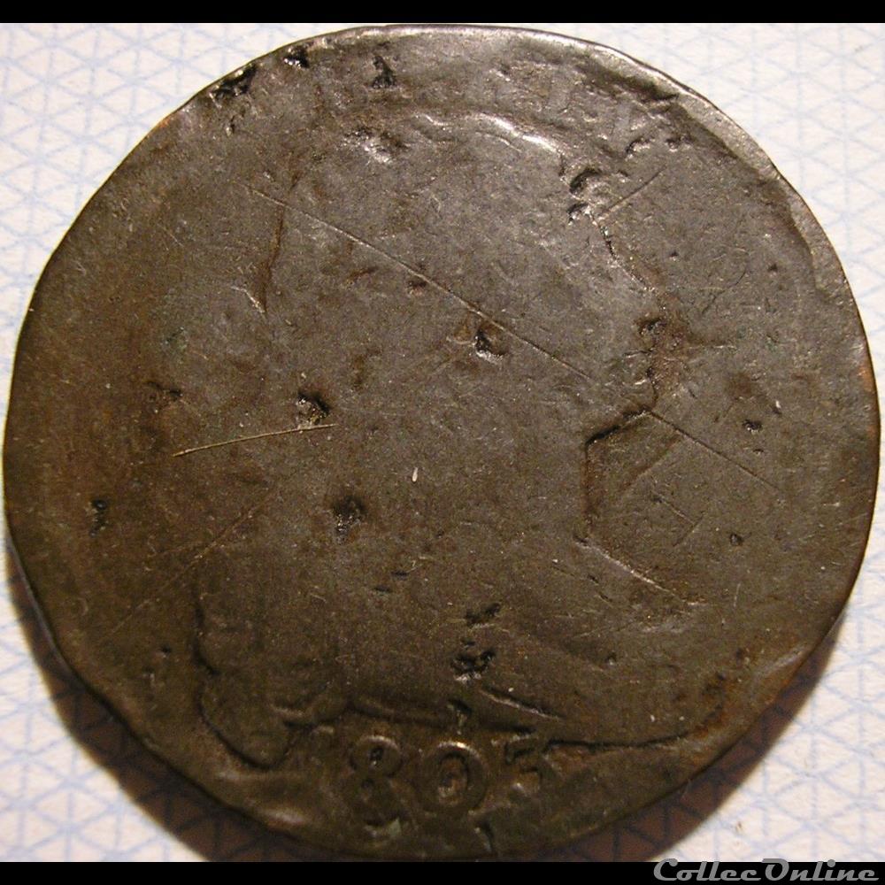 1803 One Cent Draped Bust monnaie monde etat uni 1803 one cent draped bust