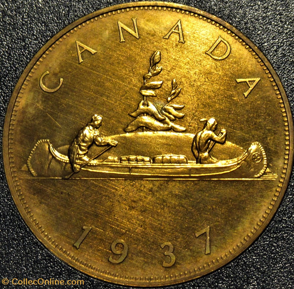 Edward VIII - 1 Dollar 1937 - Token, Fantasy Dollar Canada 3 monnaies jetons mereaux edward viii 1 dollar 1937 token fantasy dollar canada