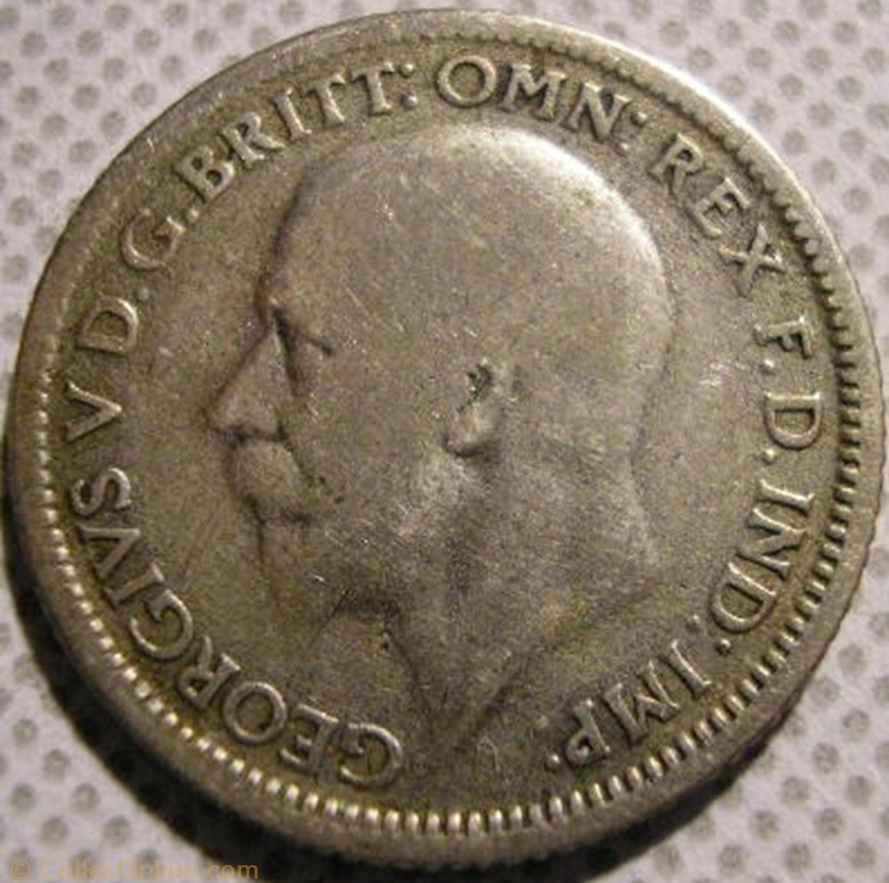 monnaie monde royaume uni george v 6 pence 1928 great britain