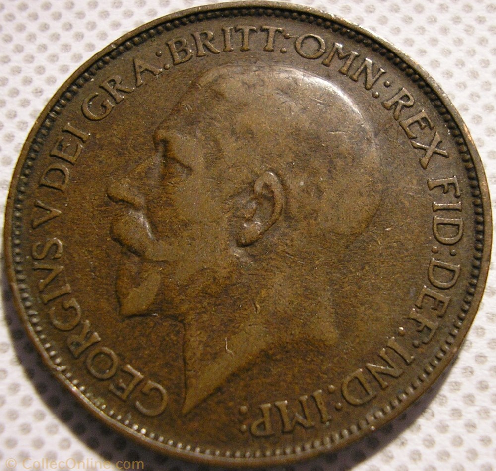 monnaie monde royaume george v half penny 1924 united kingdom