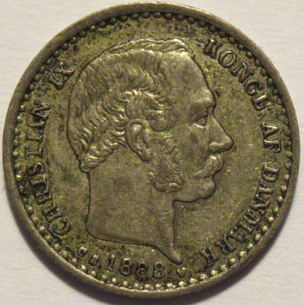 monnaies monde danemark christian ix denmark 10 re 1888