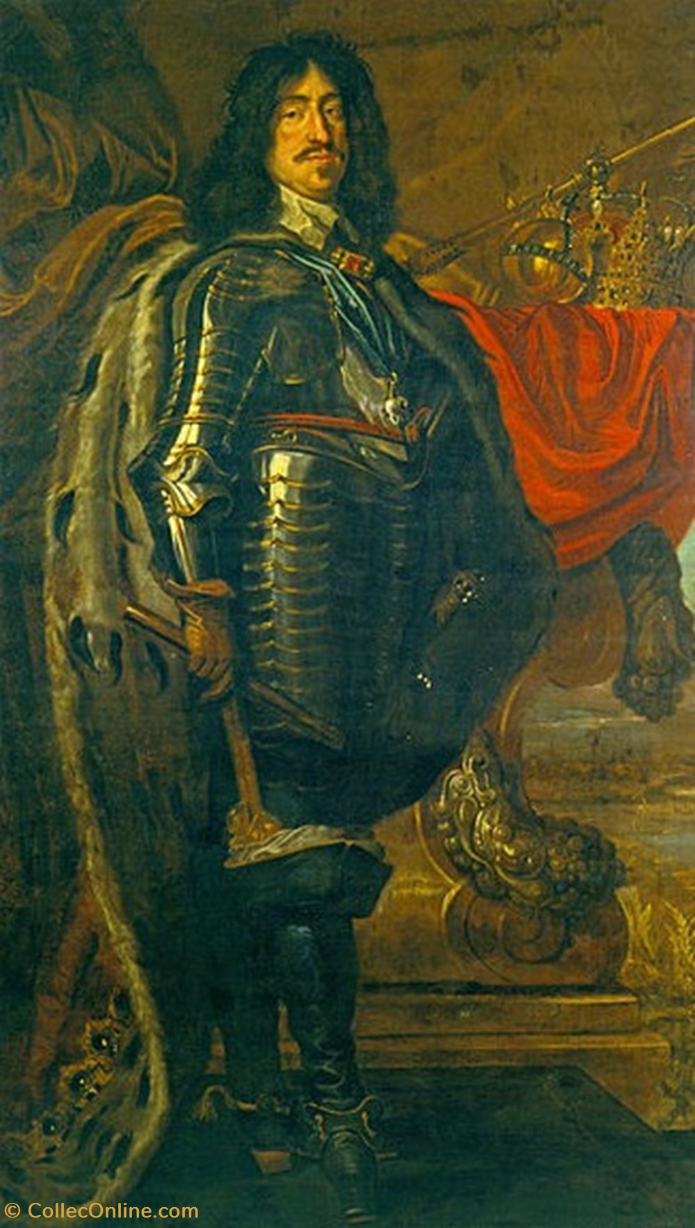 Frederick III - Bookmark monnaies monde danemark frederick iii bookmark