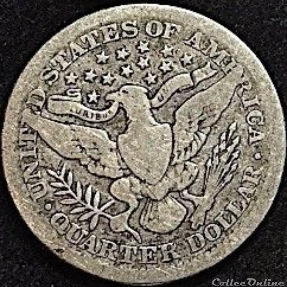 1904 Quarter Dollar (ex.2) monnaie monde etat uni 1904 quarter dollar ex 2