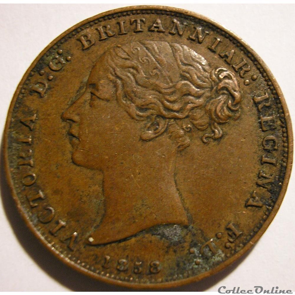 Victoria - 1/26 Shilling 1858 - Jersey monnaie monde victoria 1 26 shilling 1858 jersey