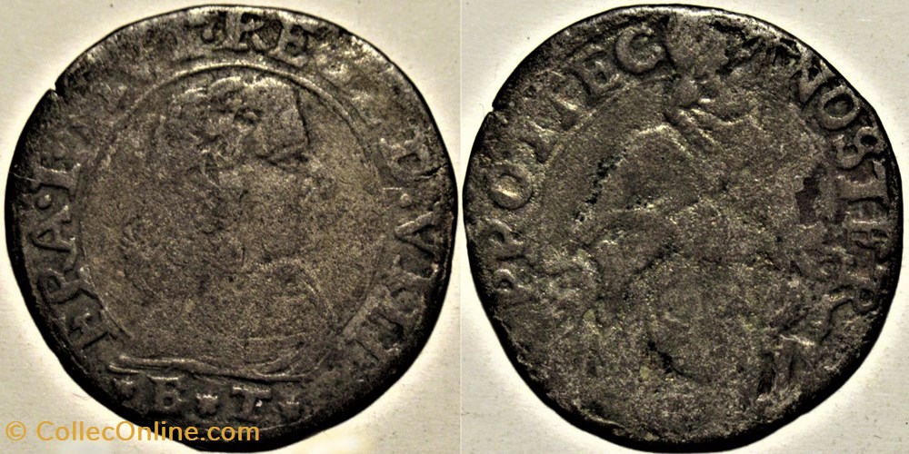 C.1651, Francesco I d'Este - Giorgino, Ducato di Modena monnaies europe medievale c 1651 francesco i este giorgino ducato di modena