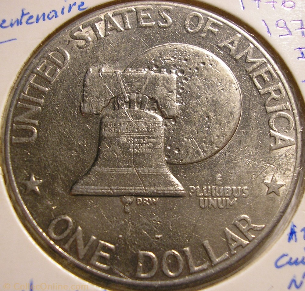 1976 Denver Dollar - Bicentennial monnaie monde etat uni 1976 denver dollar bicentennial