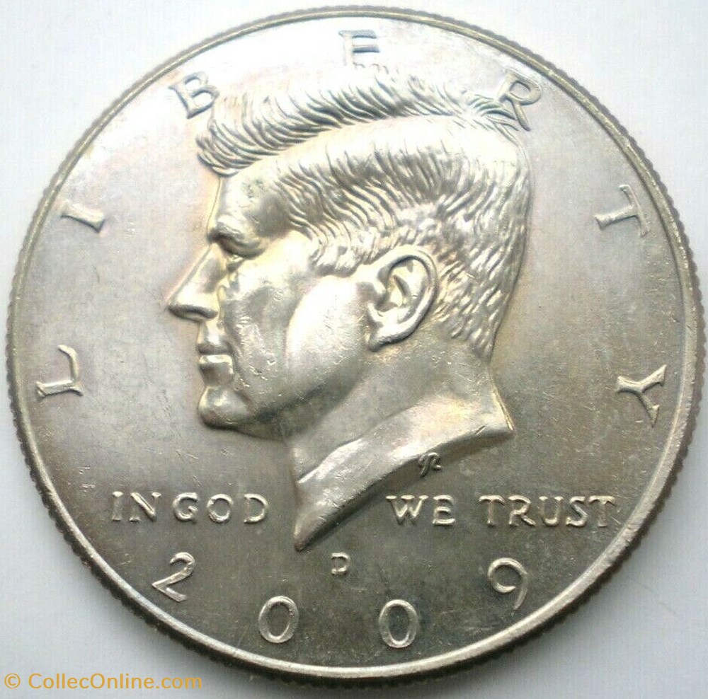 2009 Denver Half Dollar monnaie monde etat uni 2009 denver half dollar