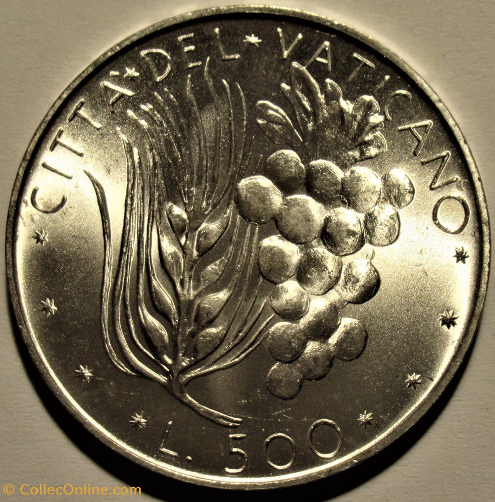 Paulus VI - 500 Lire 1972 Città del Vaticano, Roma 3 monnaies monde paulus vi 500 lire 1972 citta del vaticano roma