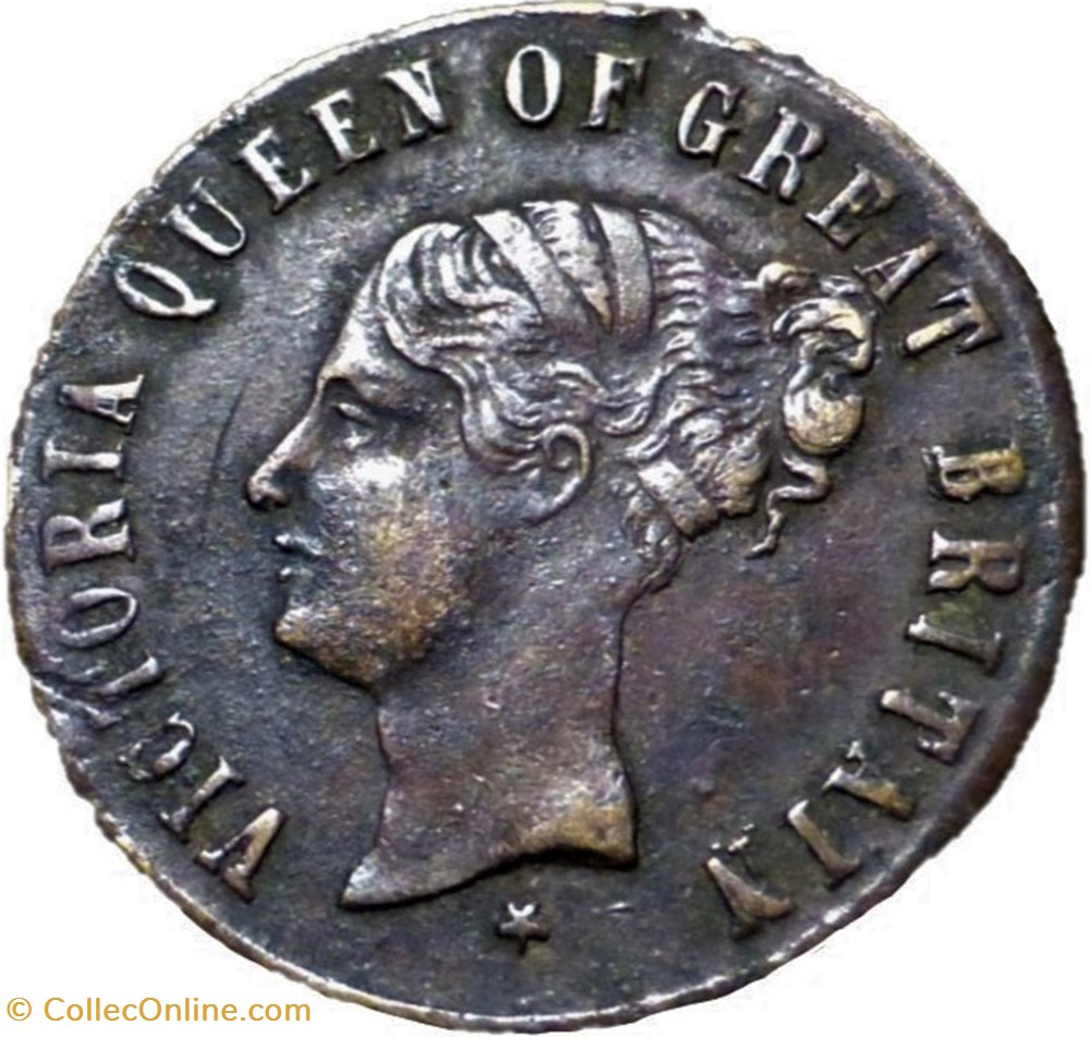 Queen Victoria - c.1840' Half Sovereign Model - The Prince of Wales, GB (ex.3) monnaies paranumismatique jetons poids queen victoria c 1840 half sovereign model the prince of wales gb ex 3