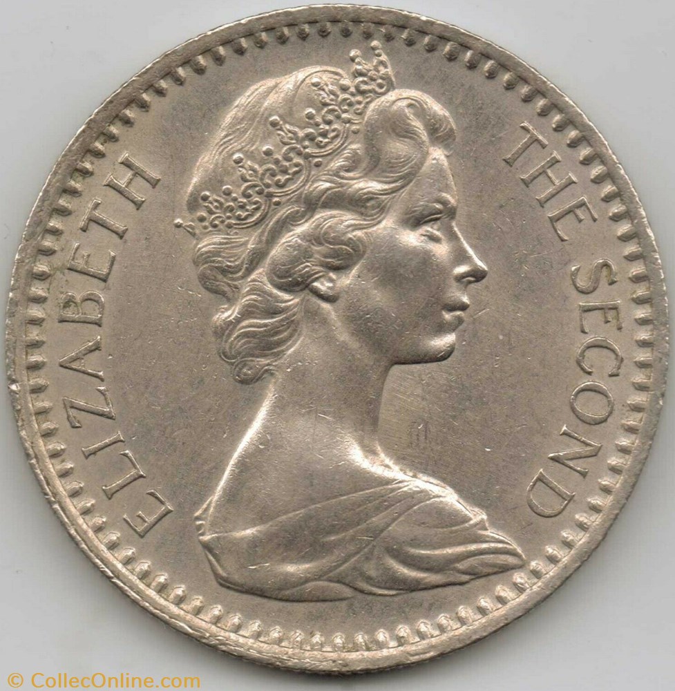 Elizabeth II - 2-1/2 Shillings / 25 Cents 1964 - Rhodesia monnaie monde zimbabwe elizabeth ii 2 1 2 shillings 25 cents 1964 rhodesia