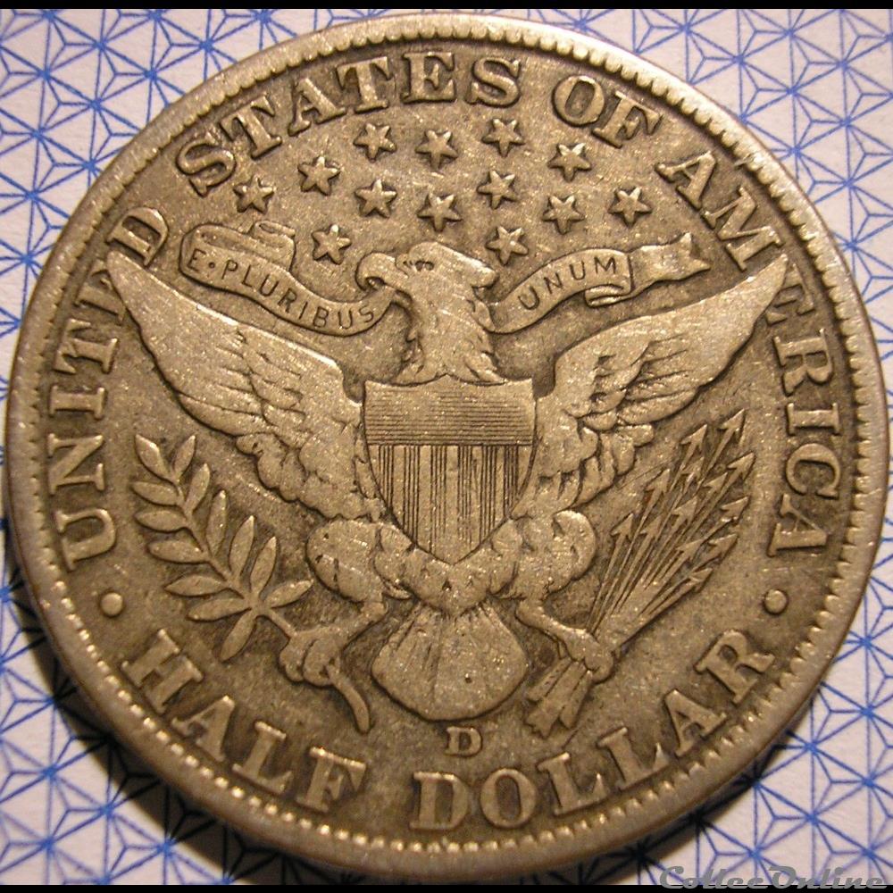 1912 Denver Half $ 2 monnaie monde etat uni 1912 denver half