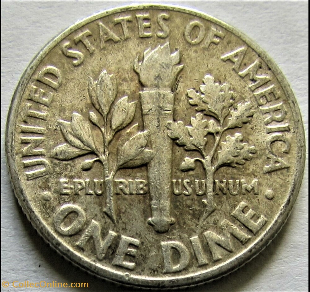 1954 Dime 2 monnaies monde etats unis 1954 dime