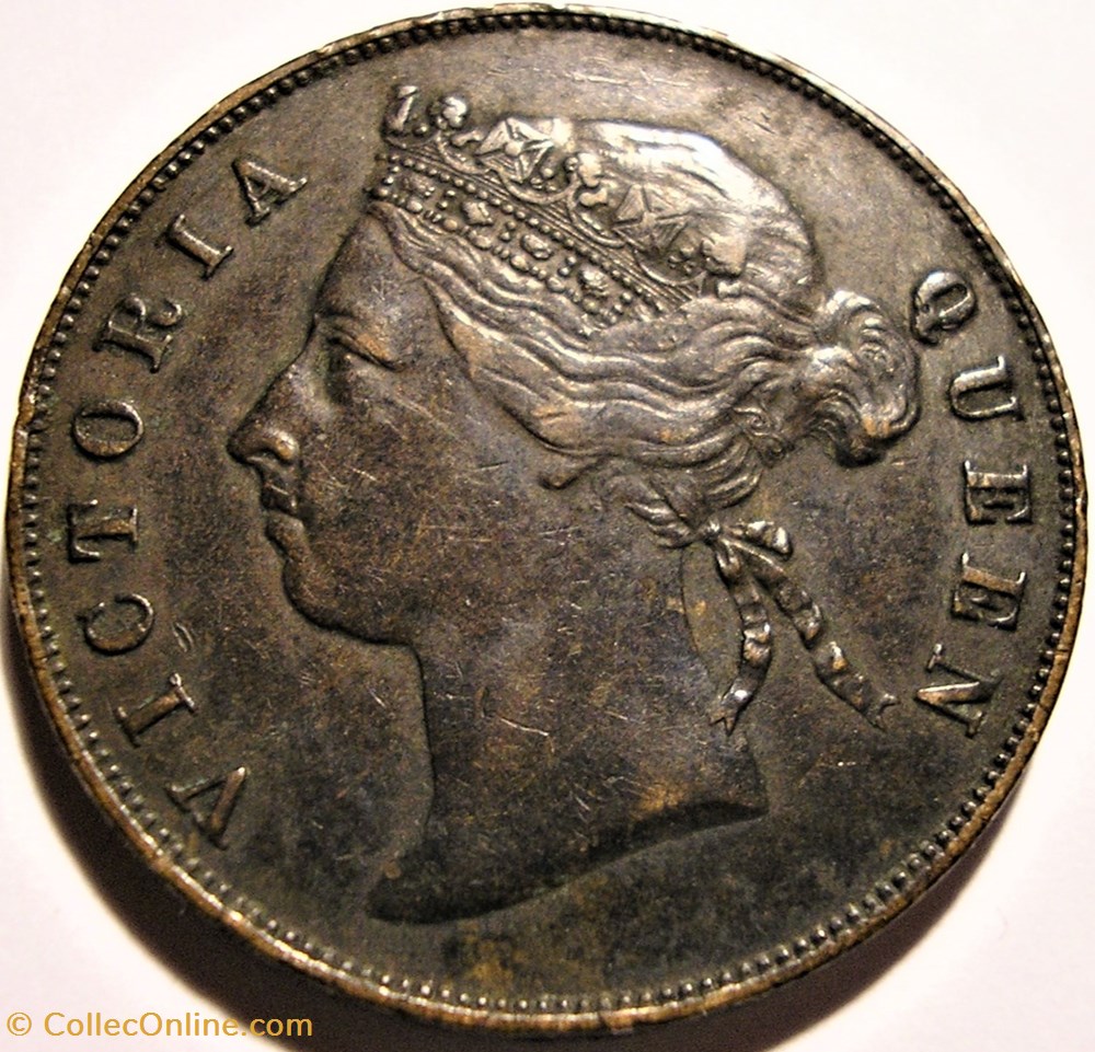 Victoria - Five Cents 1897 - Mauritius Island 3 monnaies monde maurice victoria five cents 1897 mauritius island