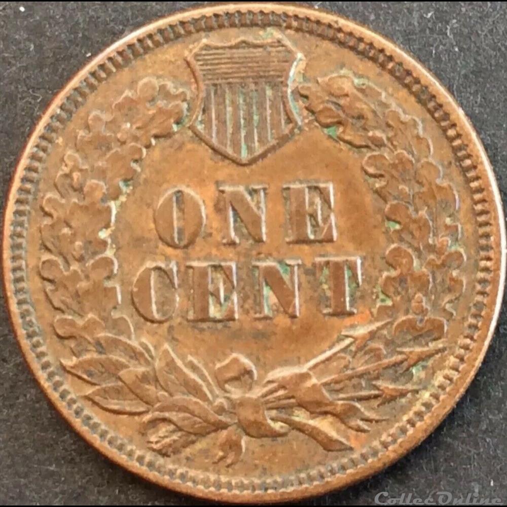 1887 One Cent monnaie monde etat uni 1887 one cent