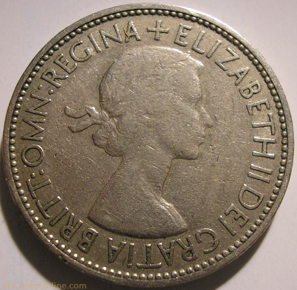 Elizabeth II - 1 Florin 1953 - UK monnaie monde royaume uni elizabeth ii 1 florin 1953 uk