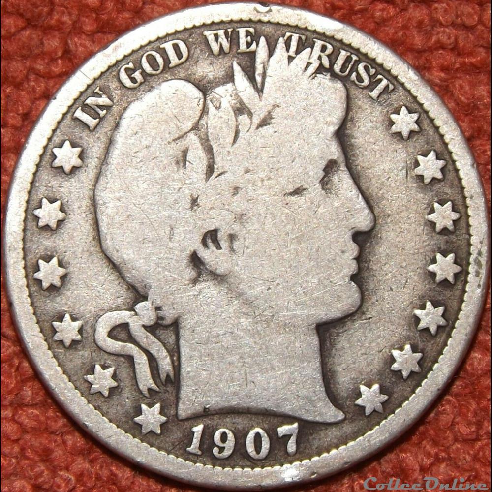 1907 Denver Half $ monnaie monde etat uni 1907 denver half