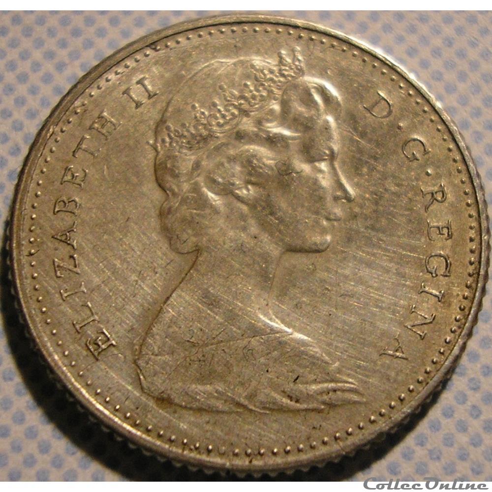 Elizabeth II - 10 Cents 1867-1967 - Centenary of Confederation monnaie monde canadum elizabeth ii 10 cents 1867 1967 centenary of confederation