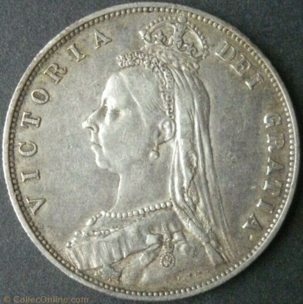 Victoria - Jubilee Half Crown, 1887 - Kingdom of Great Britain monnaies monde royaume uni victoria jubilee half crown 1887 kingdom of great britain