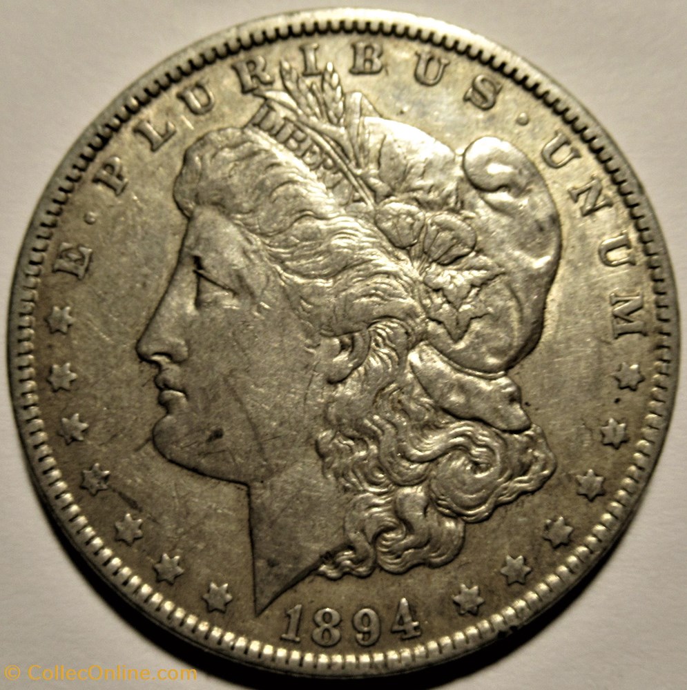 1894 New Orleans Dollar monnaies monde etats unis 1894 new orleans dollar