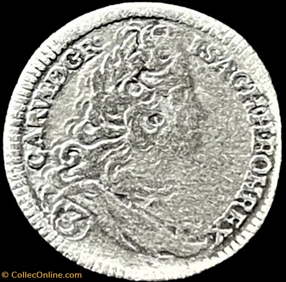 monnaies europe medievale royaume de boheme 1730 bohemia 3 kreuzer karl vi of holy roman empire