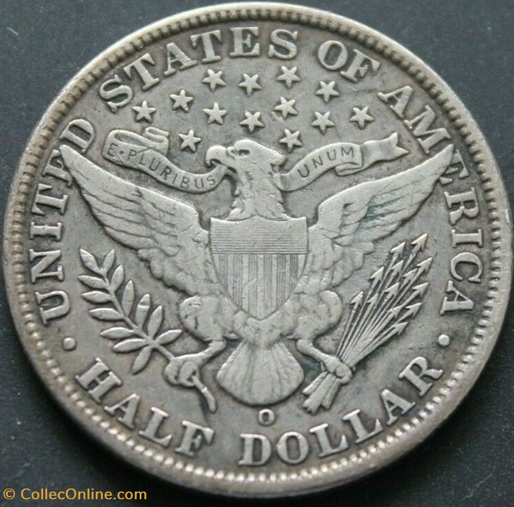 1907 New Orleans Half $ - Coins - World - United States - Half Dollar