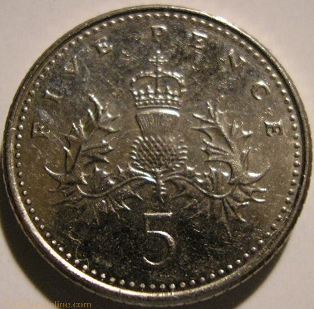 Elizabeth II - 5 Pence 2008 - UK monnaie monde royaume uni elizabeth ii 5 pence 2008 uk