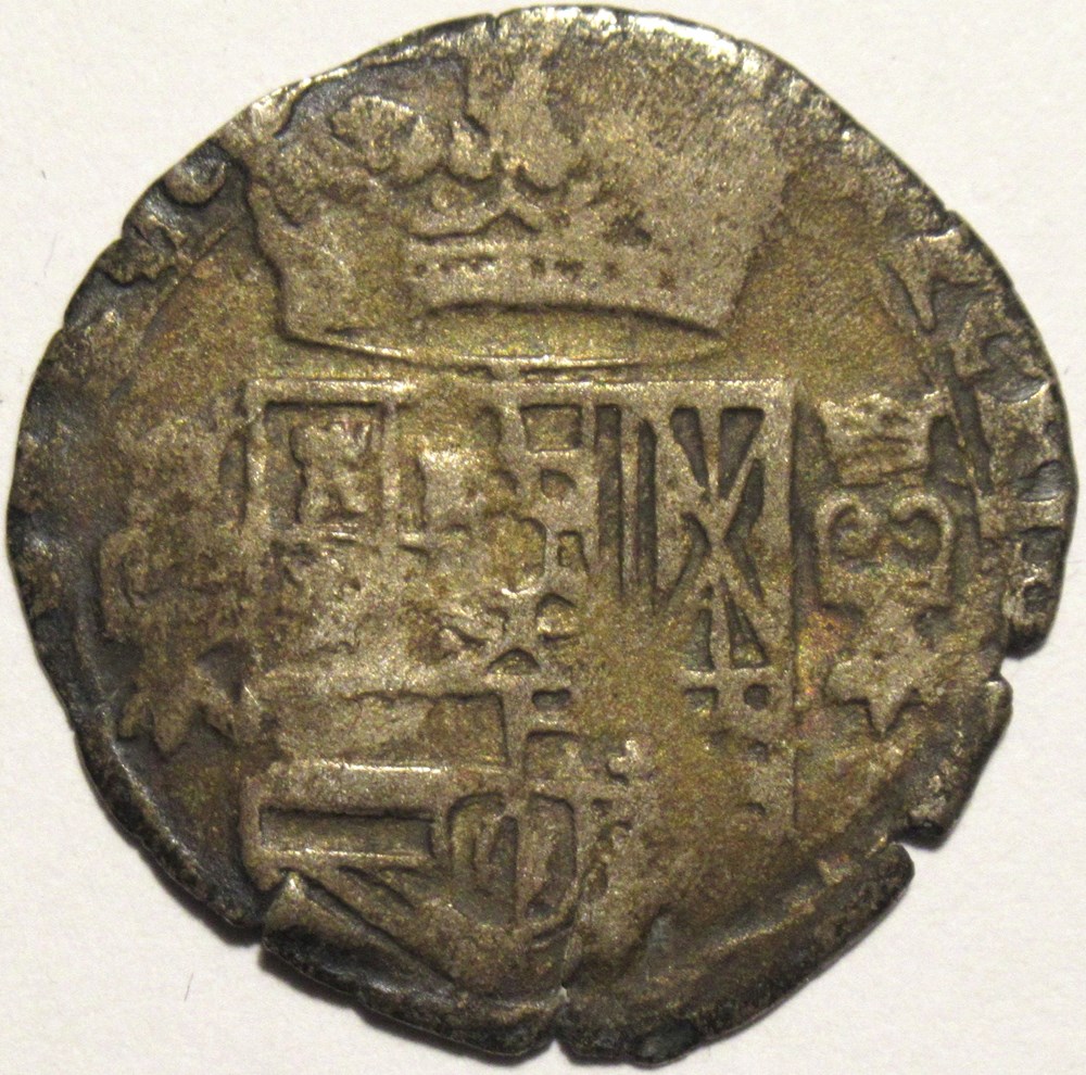 Felipe IV - 1/32 Patagon 1623 Dôle, Spanish Netherlands monnaies europe medievale pays bas espagnols felipe iv 1 32 patagon 1623 dole spanish netherlands