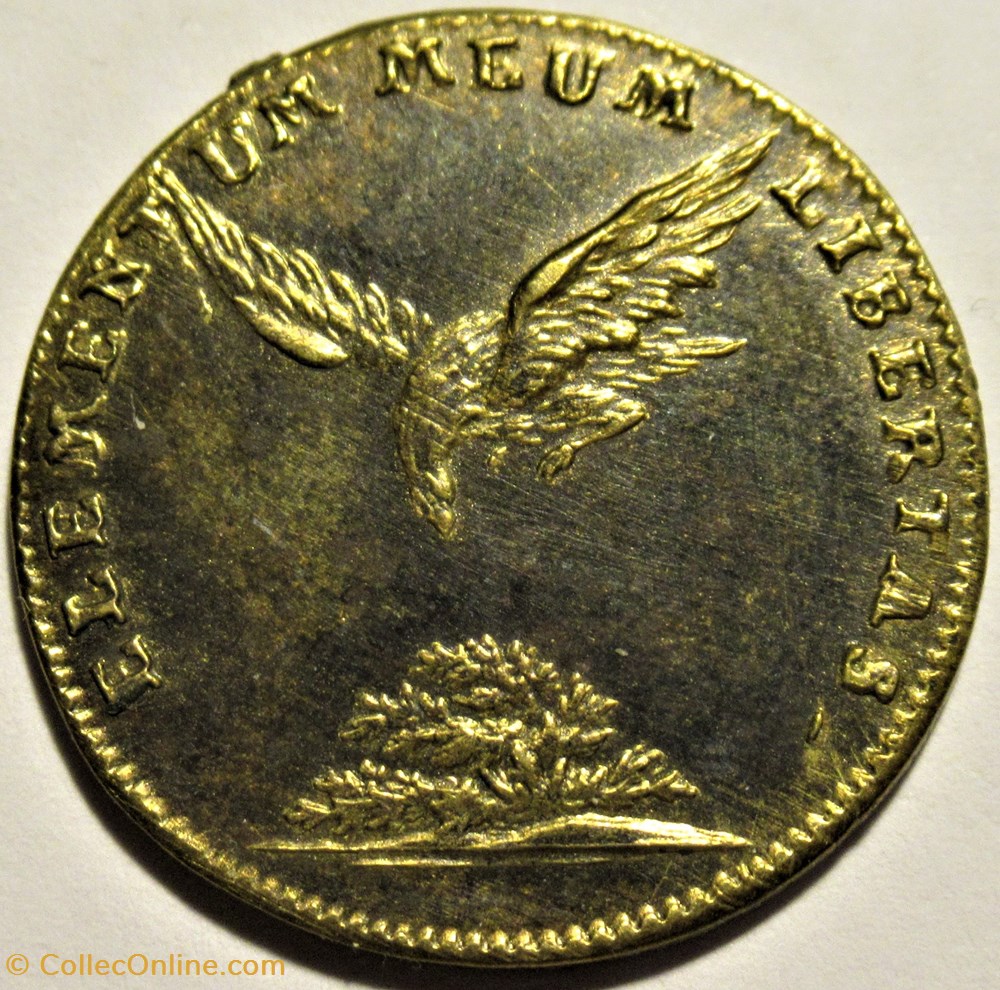 Rechenpfennig / Counter token, Germany 1797 monnaies paranumismatique jetons poids rechenpfennig counter token germany 1797