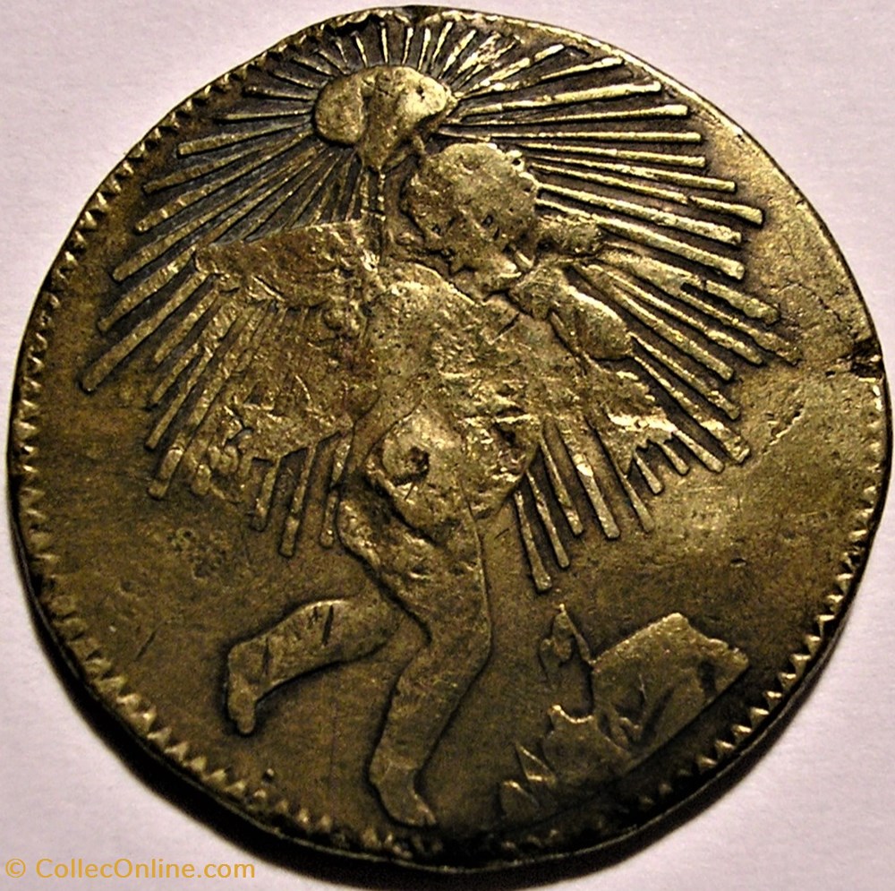 México - Quartillo, 1862 Estado Zacatecas - 2nd Republic (ex.2 var.) monnaies monde mexique mexico quartillo 1862 estado zacatecas 2nd republic ex 2 var