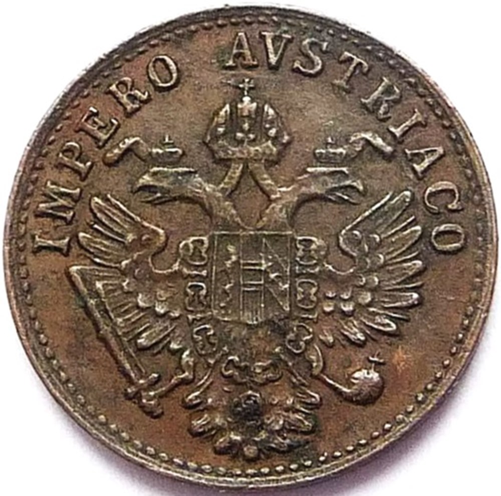 1852 Centesimo, Venice, Regno Lombardo-Veneto - Franz Joseph I monnaies monde italie 1852 centesimo venice regno lombardo veneto franz joseph i