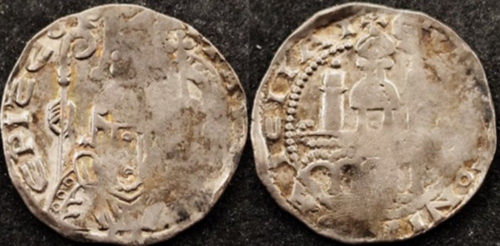 Philip of Heinsberg - 1 Denar c.1167 - Archbishopric of Cologne monnaies europe medievale saint empire romain germanique philip of heinsberg 1 denar c 1167 archbishopric of cologne