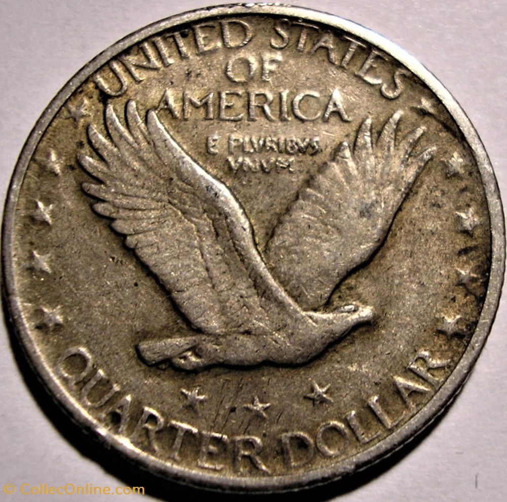 1918 Quarter Dollar monnaie monde etat uni 1918 quarter dollar