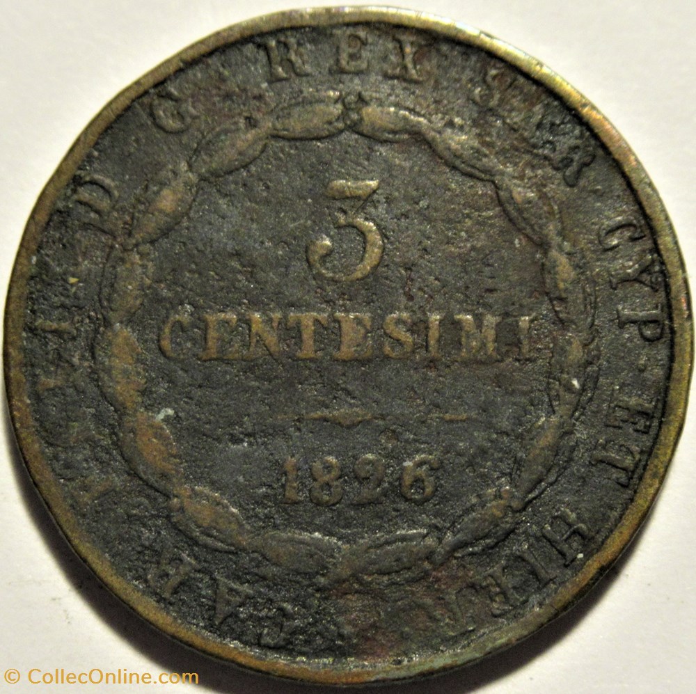 1826 Provinces-Unies d'Italie centrale, 3 Centesimi - Vittorio Emanuele II monnaies monde 1826 provinces unies italie centrale 3 centesimi vittorio emanuele ii