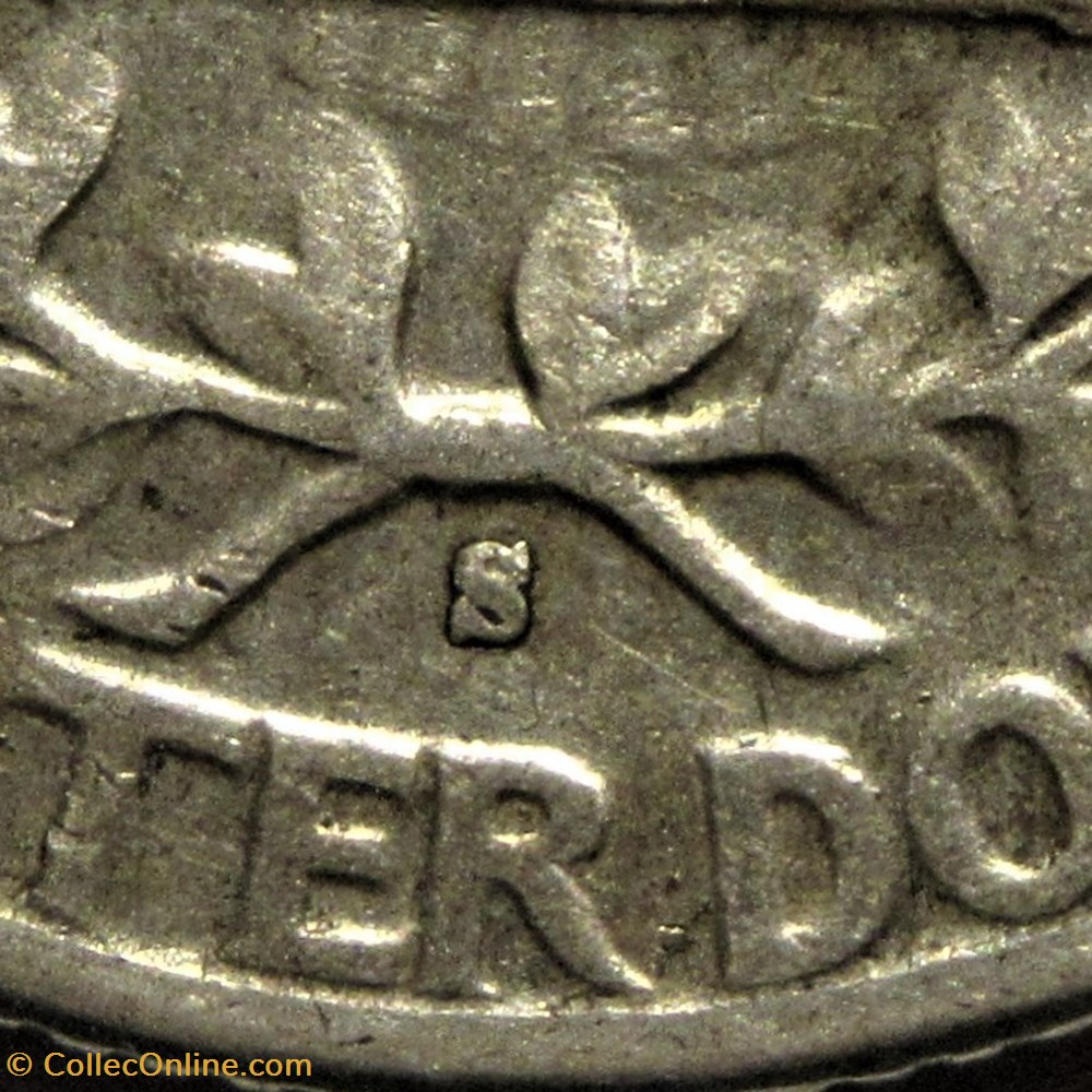1943 San Francisco Quarter Dollar - Error: Doubling & Variety 5 monnaies monde etats unis 1943 san francisco quarter dollar error doubling variety