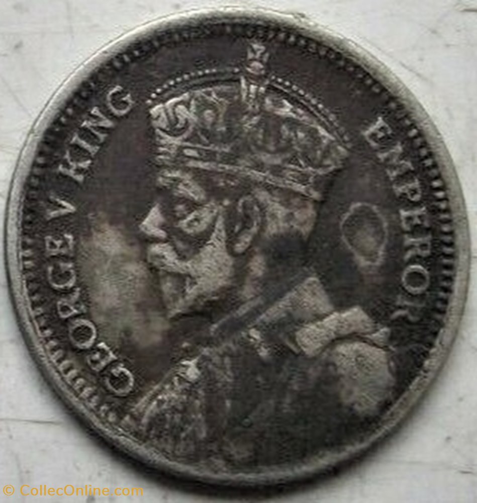 George V - 3 Pence 1934 - New Zealand (ex.2) monnaie monde nouvelle zelande george v 3 pence 1934 new zealand ex 2