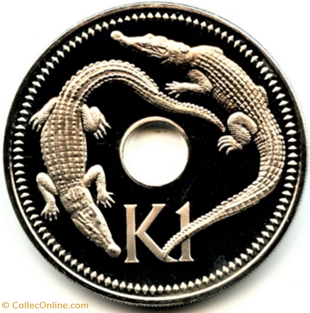 Papua New Guinea - 1 Kina 1979 monnaies monde papouasie nouvelle guinee papua new guinea 1 kina 1979