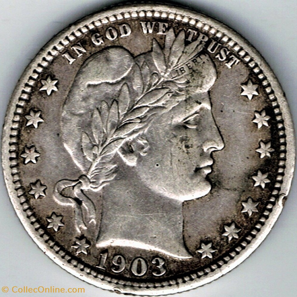 1903 Quarter Dollar monnaie monde etat uni 1903 quarter dollar