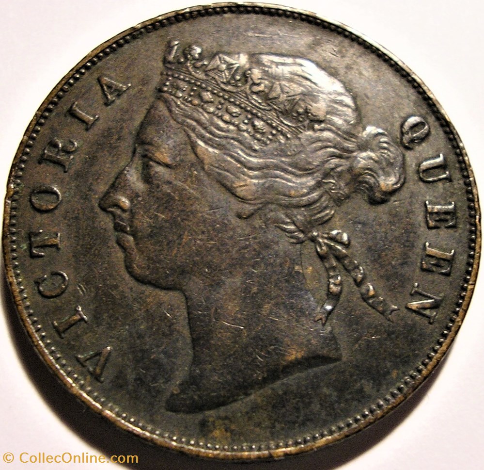 Victoria - Five Cents 1897 - Mauritius Island monnaies monde maurice victoria five cents 1897 mauritius island