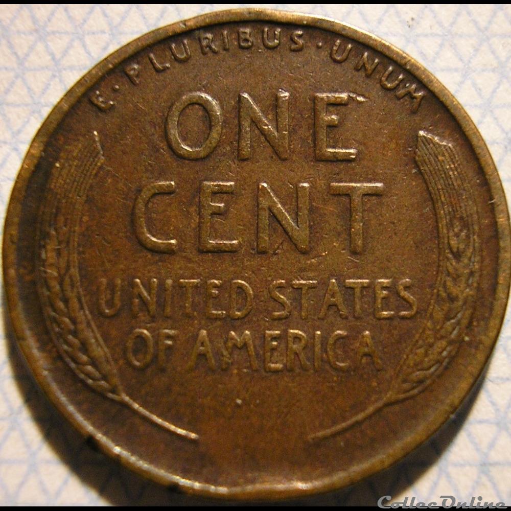 1917 One Cent monnaies monde etats unis 1917 one cent