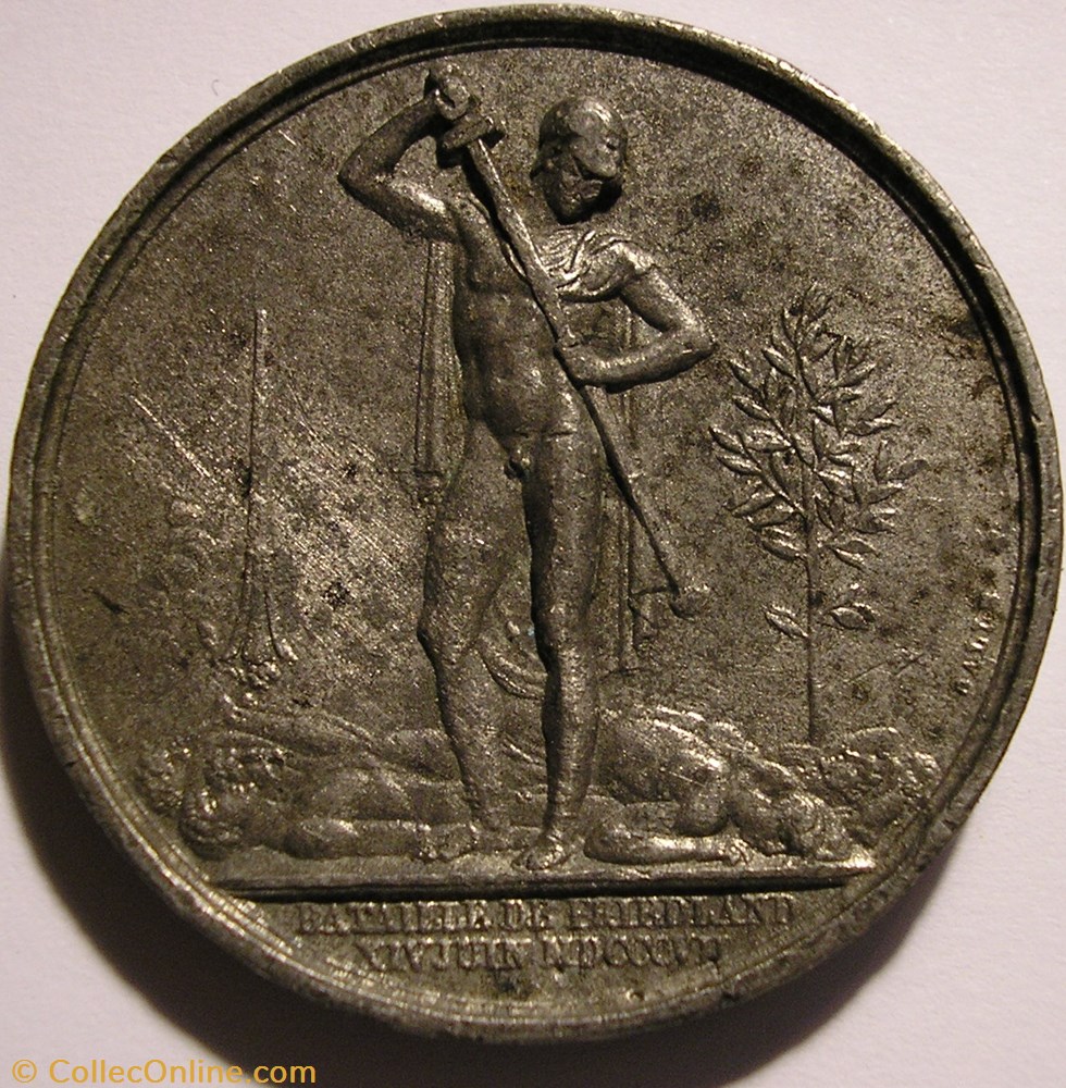 france empire napoleon ier medaille 1807 bataille de friedland