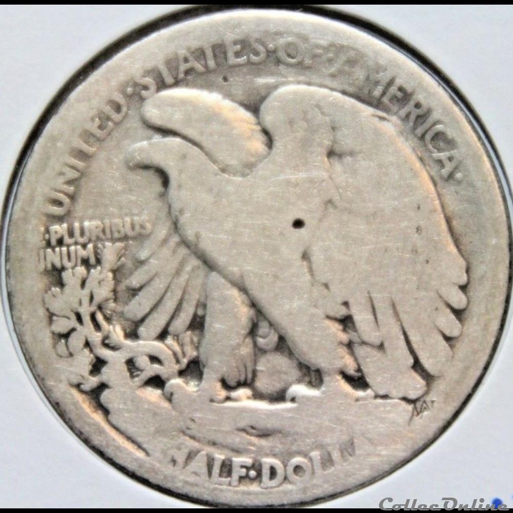 1917 San Francisco Half $ - S Obverse monnaie monde etat uni 1917 san francisco half s obverse