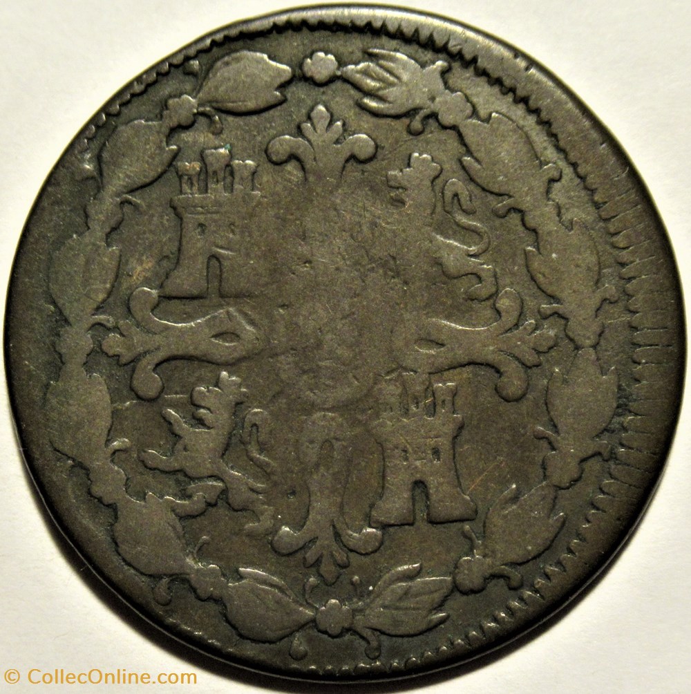 1818 Jubia 8 Maravedis - Fernando VII de España 3 monnaies monde espagne 1818 jubia 8 maravedis fernando vii de espana