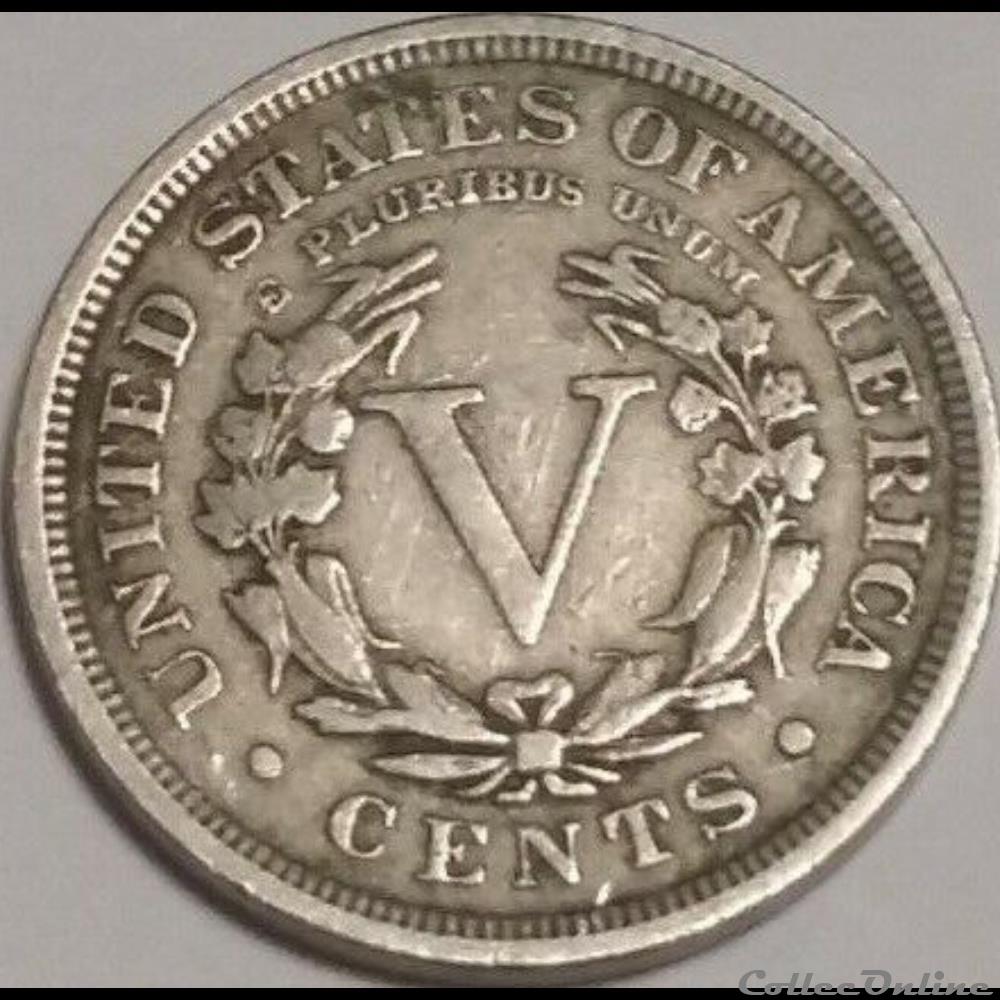 1909 5 Cents monnaies monde etats unis 1909 5 cents