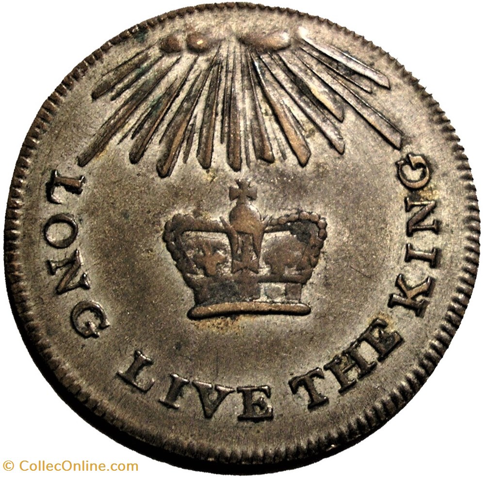 George III - Golden Jubilee Token 1809 GB - Kettle & Sons (ex.2) 3 monnaie jeton mereaux george iii golden jubilee token 1809 gb kettle sons ex 2
