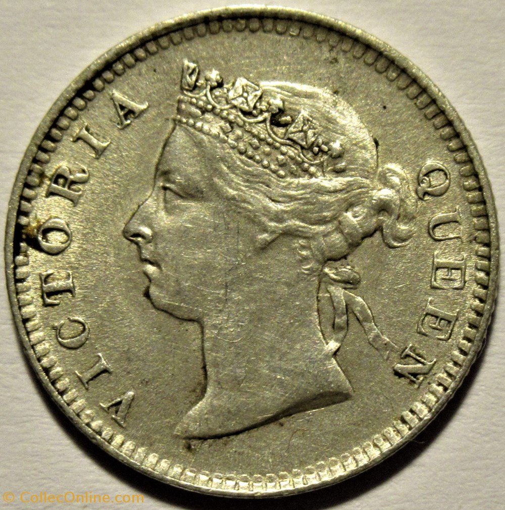 Victoria - 5 Cents 1900 - Hong-Kong - Coins - World - Hong Kong