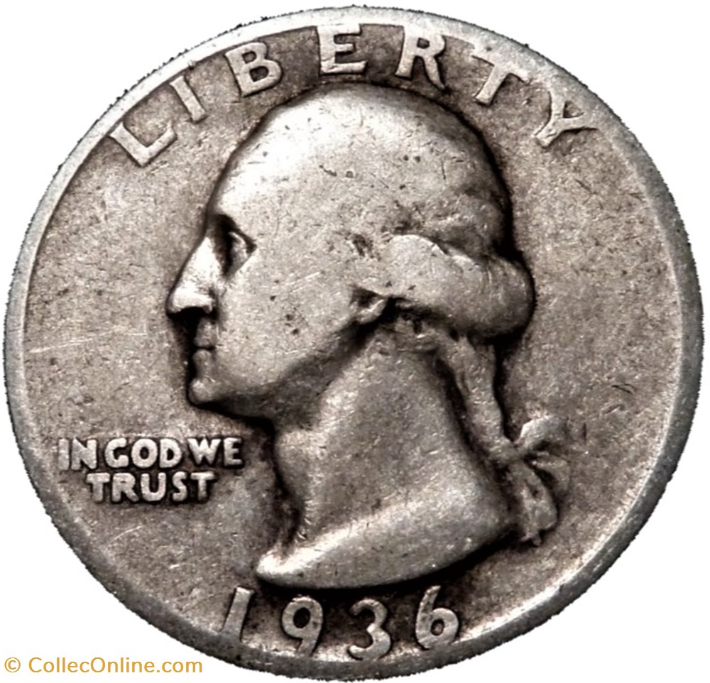 monnaies monde etats unis 1936 san francisco quarter dollar