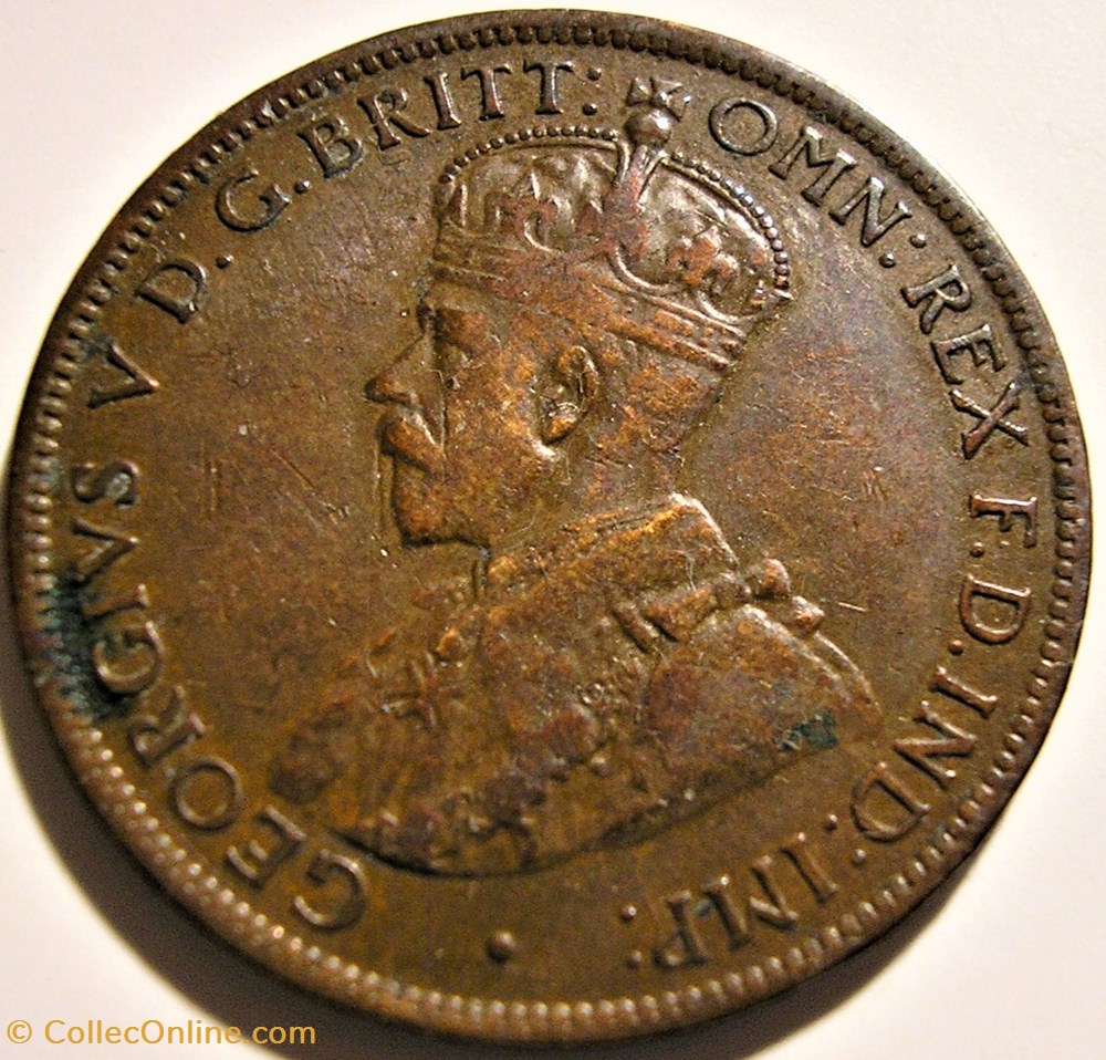 George V - One Half Penny 1920 - Australia monnaie monde australie george v one half penny 1920 australia