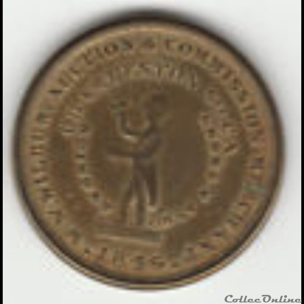1846 Cent Token - Slaves Auction monnaie monde etat uni 1846 cent token slaves auction